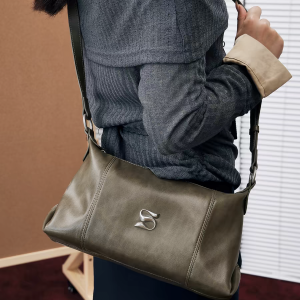 Olive Elegance Crossbody