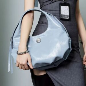 Ethan's Moon - shaped Dumpling Handbag