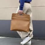 Camel Commuter Flap Bag “Autumn – Winter Chic”