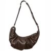 Sienna's Rich Horn-Like Crescent Bag