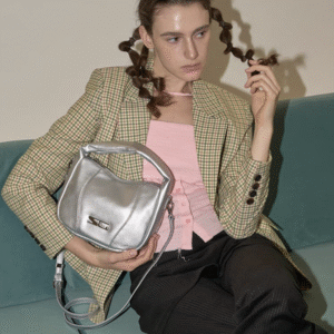 The Cassiopeia Chrome Shoulder Bag