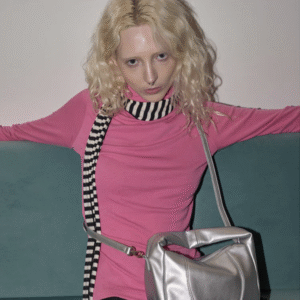 The Cassiopeia Chrome Shoulder Bag