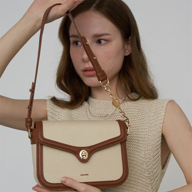 Aria heritaeg Canvas Satchel Montaigne Bag Shop