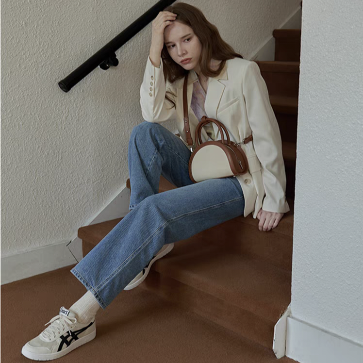 Genevieve's Half - Moon Harmony Handbag