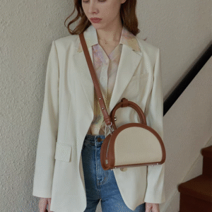 Genevieve's Half - Moon Harmony Handbag