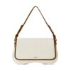 Amara Serenity Beige Leatherette Shoulder Satchel