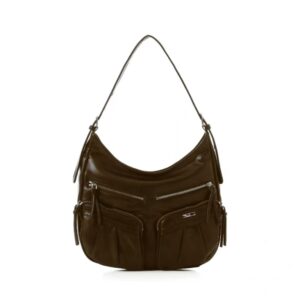 Oscar Casual Voyager Brown Leather Utility Bag
