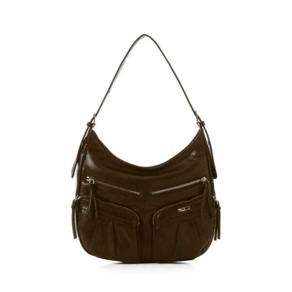 Oscar Casual Voyager Brown Leather Utility Bag