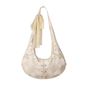 Luna - Goth Lace Hobo Bag