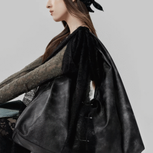 Nyx - Dark Lace Slouch Bag