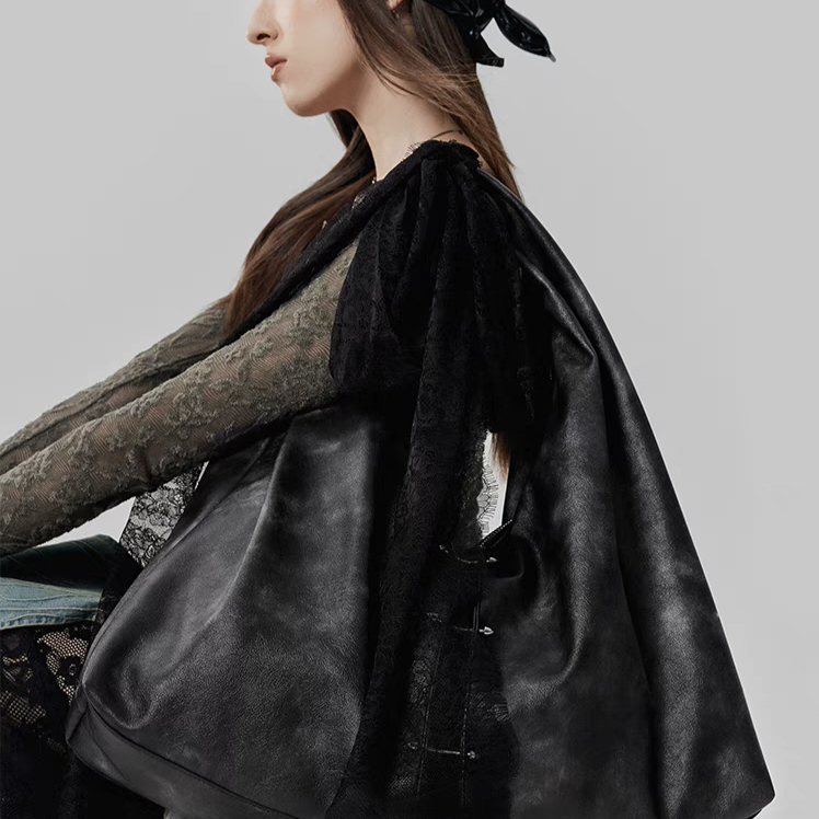 Nyx - Dark Lace Slouch Bag