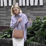 Cordova Crocodile – Embossed Cord Knot Satchel