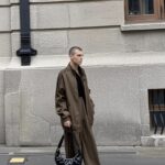 Black SIENNA’S RICH HORN-LIKE CRESCENT BAG