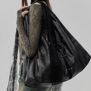 Nyx – Dark Lace Slouch Bag