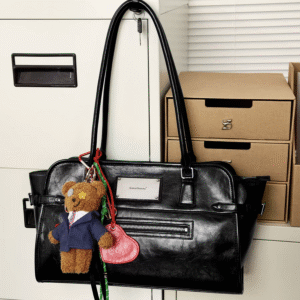 Harrison's Jet - black Revving Spirit Handbag
